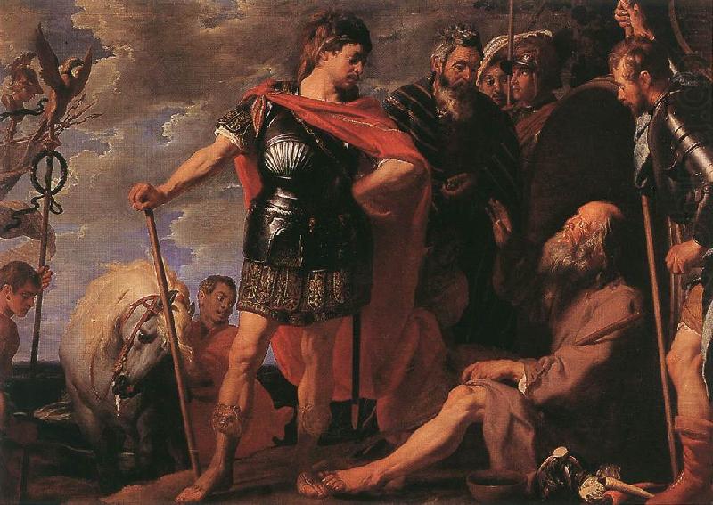 Alexander and Diogenes fdgh, CRAYER, Gaspard de